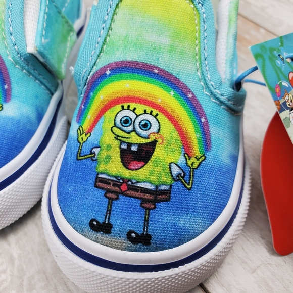 Vans X SpongeBob Slip On Velcro Imaginaaat… - Picture 3 of 13